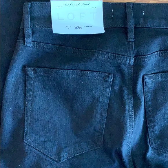 LOFT Skinny black jeans - Picture 5 of 6